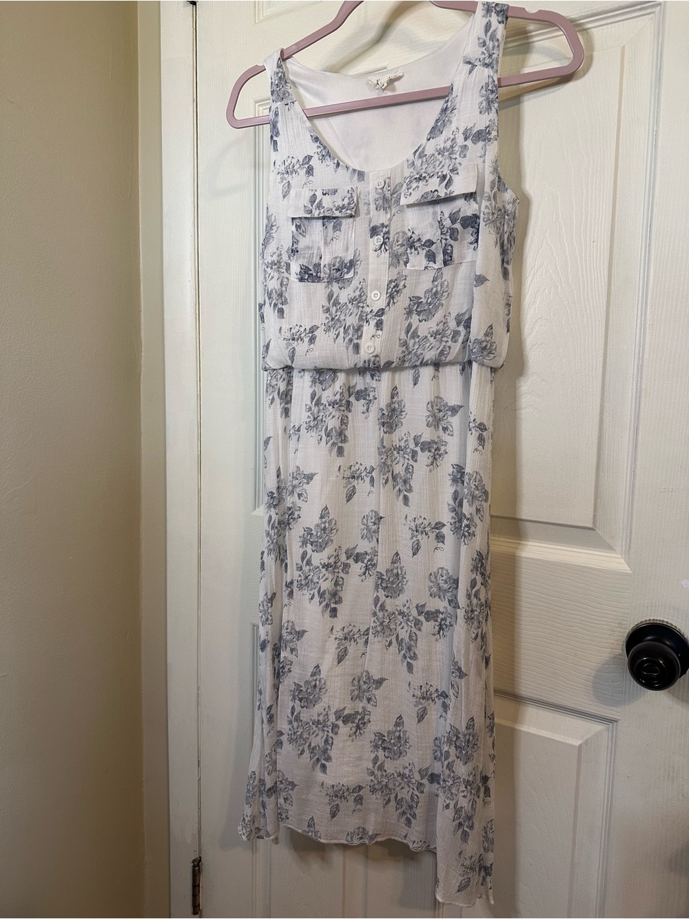 Kings Road Sleeveless Floral Midi Dress | XS